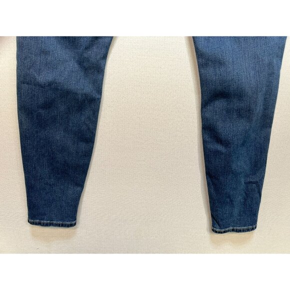 Levis Gold Signature Mid Rise Skinny Jeans Mens 32Wx30L Blue Denim Medium Wash - Picture 9 of 10